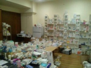 die Apotheke der Klinik